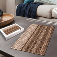 Vintage Beige Hawaiian Traditional Kapa Mix Flowers Lei Puzzle