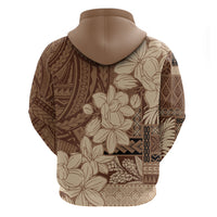 Samoa Women's Day Hoodie Tiale Flower Mix Siapo Tapa LT7 - Polynesian Pride
