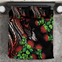 Aloha Hawaii Manta Rays Bedding Set Red Ohia Lehua