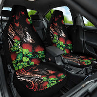 Aloha Hawaii Manta Rays Car Seat Cover Red Ohia Lehua