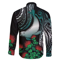 Aloha Hawaii Monk Seal Family Matching Off Shoulder Short Dress and Hawaiian Shirt Mix Ohia Lehua