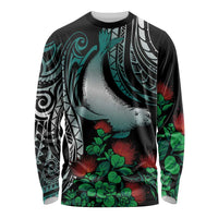 Aloha Hawaii Monk Seal Long Sleeve Shirt Mix Ohia Lehua