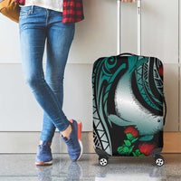 Aloha Hawaii Monk Seal Luggage Cover Mix Ohia Lehua