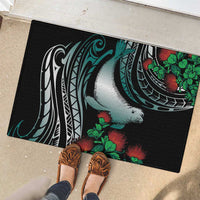 Aloha Hawaii Monk Seal Rubber Doormat Mix Ohia Lehua