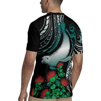 Aloha Hawaii Monk Seal Rugby Jersey Mix Ohia Lehua