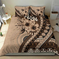 Bula Fiji Bedding Set Mocha Brown Kaivity Masi Tapa