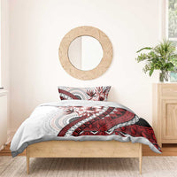 Bula Fiji Bedding Set White Kaivity Masi Tapa