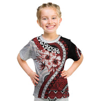 Bula Fiji Kid T Shirt White Kaivity Masi Tapa