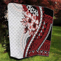 Bula Fiji Quilt White Kaivity Masi Tapa