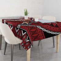 Bula Fiji Tablecloth White Kaivity Masi Tapa LT7 - Polynesian Pride