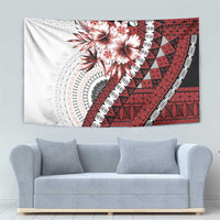 Bula Fiji Tapestry White Kaivity Masi Tapa LT7 - Polynesian Pride