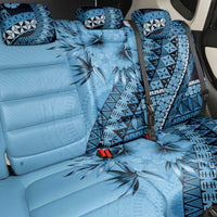 Bula Fiji Back Car Seat Cover Turquoise Kaivity Masi Tapa LT7 - Polynesian Pride