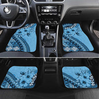 Bula Fiji Car Mats Turquoise Kaivity Masi Tapa