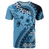 Bula Fiji T Shirt Turquoise Kaivity Masi Tapa LT7 Turquoise - Polynesian Pride