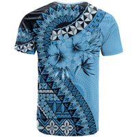 Bula Fiji T Shirt Turquoise Kaivity Masi Tapa LT7 - Polynesian Pride