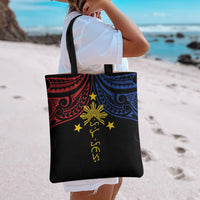 Philippines Heritage Tote Bag Baybayin Philipinas Sun LT7 - Polynesian Pride