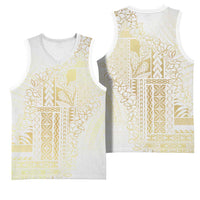 Samoa Lotu Tamaiti Mamanu Siapo Basketball Jersey Golden Plumeria - Polynesian Pride