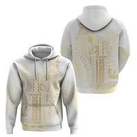 Samoa Lotu Tamaiti Mamanu Siapo Hoodie Golden Plumeria - Polynesian Pride