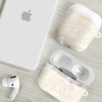 Samoa Lotu Tamaiti Ivory AirPods Case Teuila Tatau - Polynesian Pride