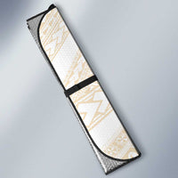 Samoa Lotu Tamaiti Ivory Auto Sun Shade Teuila Tatau - Polynesian Pride