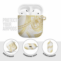 Samoa Lotu Tamaiti Gold AirPods Case Teuila Tatau - Polynesian Pride