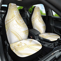 Samoa Lotu Tamaiti Gold Car Seat Cover Teuila Tatau - Polynesian Pride