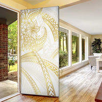 Samoa Lotu Tamaiti Gold Door Cover Teuila Tatau - Polynesian Pride