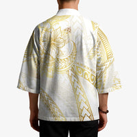Samoa Lotu Tamaiti Gold Kimono Teuila Tatau - Polynesian Pride