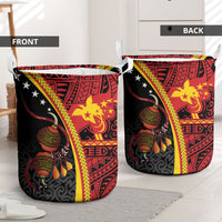Papua New Guinea Independence Laundry Basket PNG Bagi and Lime Pot LT7 - Polynesian Pride