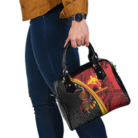 Papua New Guinea Independence Shoulder Handbag PNG Bagi and Lime Pot LT7 - Polynesian Pride