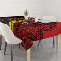 Papua New Guinea Independence Tablecloth PNG Bagi and Lime Pot LT7 - Polynesian Pride