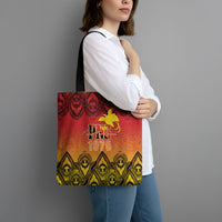Papua New Guinea 1975 To The Future Tote Bag Sepik Masks LT7 - Polynesian Pride
