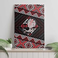 Taniko Aotearoa Canvas Wall Art Poutama Mix Piwakawaka