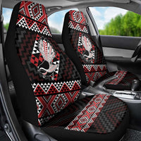 Taniko Aotearoa Car Seat Cover Poutama Mix Piwakawaka