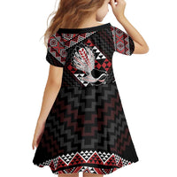 Taniko Aotearoa Family Matching Mermaid Dress and Hawaiian Shirt Poutama Mix Piwakawaka LT7 - Polynesian Pride
