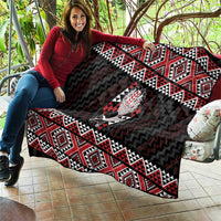 Taniko Aotearoa Quilt Poutama Mix Piwakawaka LT7 - Polynesian Pride