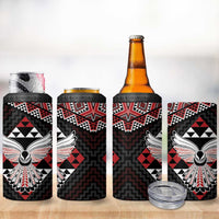 Taniko Aotearoa 4 in 1 Can Cooler Tumbler Poutama Mix Piwakawaka - Ver02