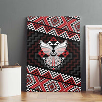Taniko Aotearoa Canvas Wall Art Poutama Mix Piwakawaka - Ver02