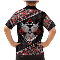Taniko Aotearoa Family Matching Mermaid Dress and Hawaiian Shirt Poutama Mix Piwakawaka - Ver02 LT7 - Polynesian Pride