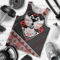Taniko Aotearoa Men Tank Top Poutama Mix Piwakawaka - Ver02