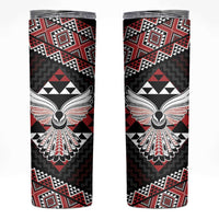 Taniko Aotearoa Skinny Tumbler Poutama Mix Piwakawaka - Ver02 LT7 Red - Polynesian Pride