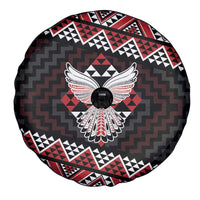 Taniko Aotearoa Spare Tire Cover Poutama Mix Piwakawaka - Ver02