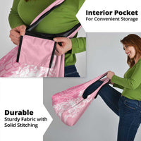 Polynesian Women's Day Grocery Bag Plumeria Passion - Pink