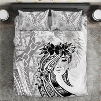 Polynesian Women's Day Bedding Set Plumeria Passion - White LT7 White - Polynesian Pride