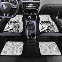 Polynesian Women's Day Car Mats Plumeria Passion - White LT7 Set 4pcs White - Polynesian Pride