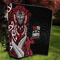 Aotearoa Toitu Te Tiriti Quilt Whakairo Wheku LT7 - Polynesian Pride