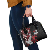 Aotearoa Toitu Te Tiriti Shoulder Handbag Whakairo Wheku LT7 - Polynesian Pride