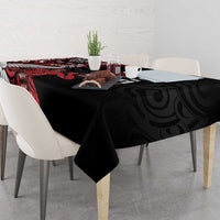 Aotearoa Toitu Te Tiriti Tablecloth Whakairo Wheku LT7 - Polynesian Pride