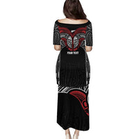 Aotearoa Maori Personalized Puletasi Toitu Te Tiriti Ake! Ake! Ake!