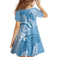 Micronesia FSM Family Matching Puletasi and Hawaiian Shirt Shark and Manta Classic Style LT7 - Polynesian Pride